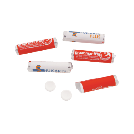 Promotierol mint dextrose bedrukken