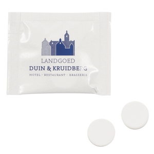 Zakje met 2 st. druivensuiker bedrukken