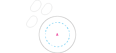 Rond potje met jelly beans lichtgroen 2 kleuren 10045
