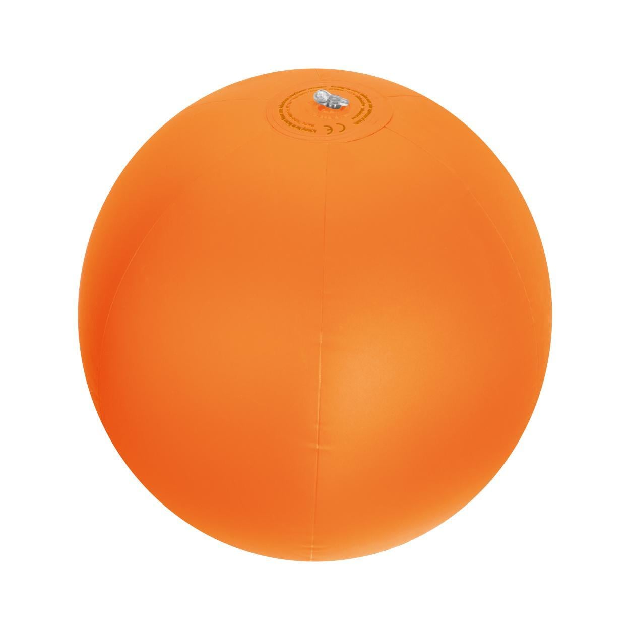 Opblaasbare strandbal oranje 1 kleur 8608