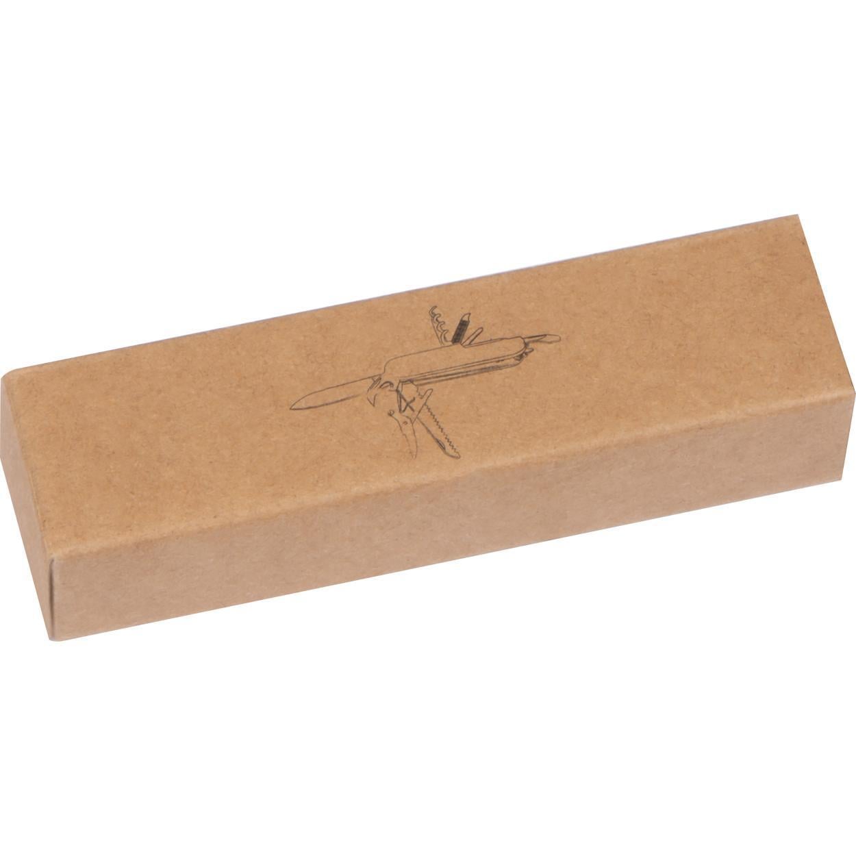 zakmes van metaal met een houten ommanteling sample