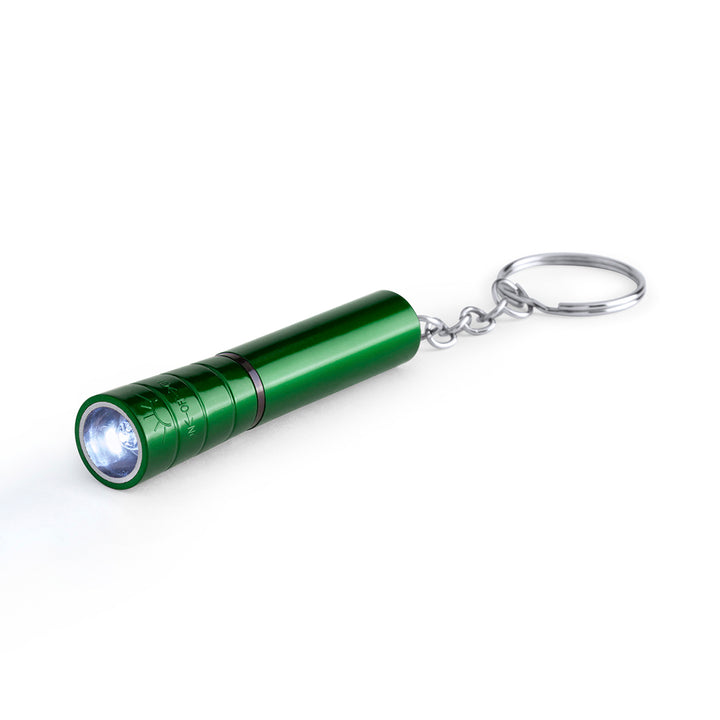 Sleutelhanger met zaklamp Flonse bedrukken