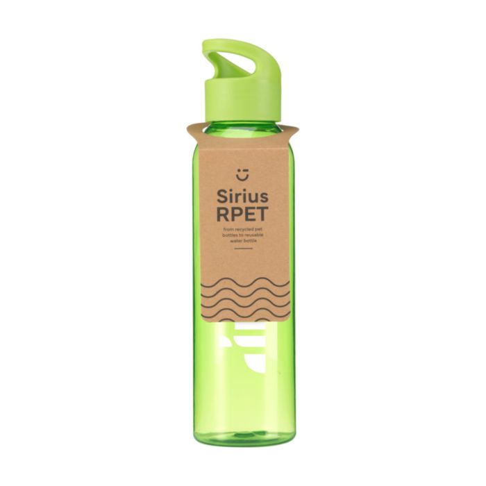 RPET Sirius waterfles bedrukken