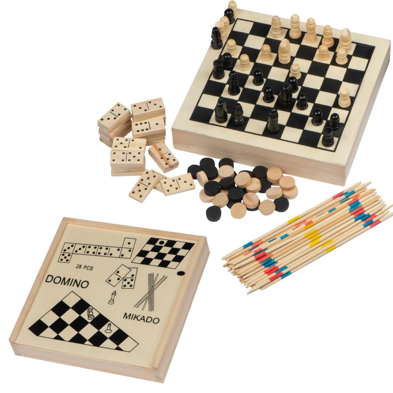 Spellendoos van hout sample