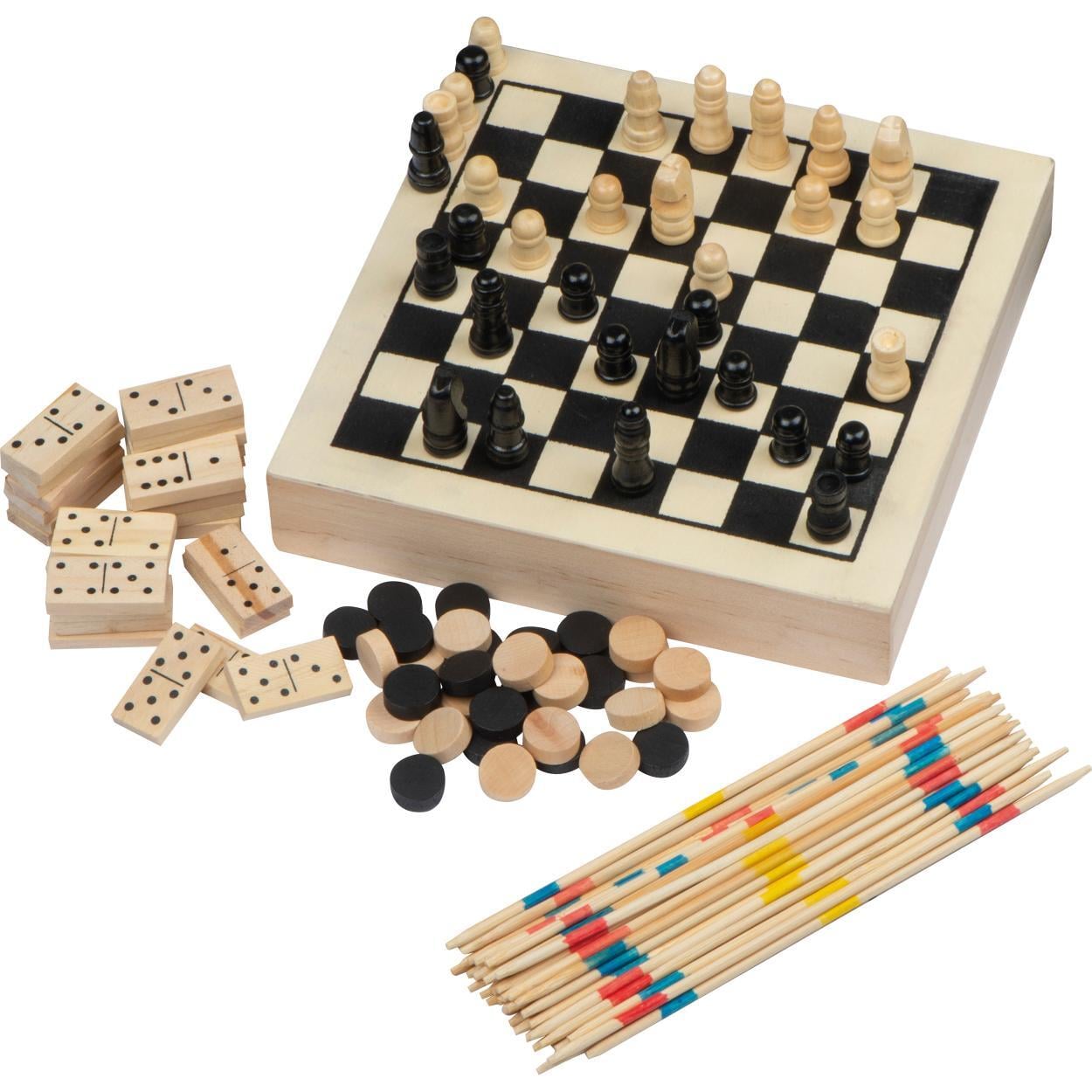 Spellendoos van hout sample