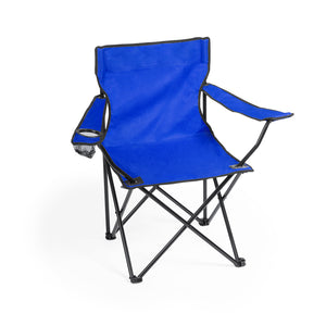 Oplapbare stoel Bonsix blauw onbedrukt