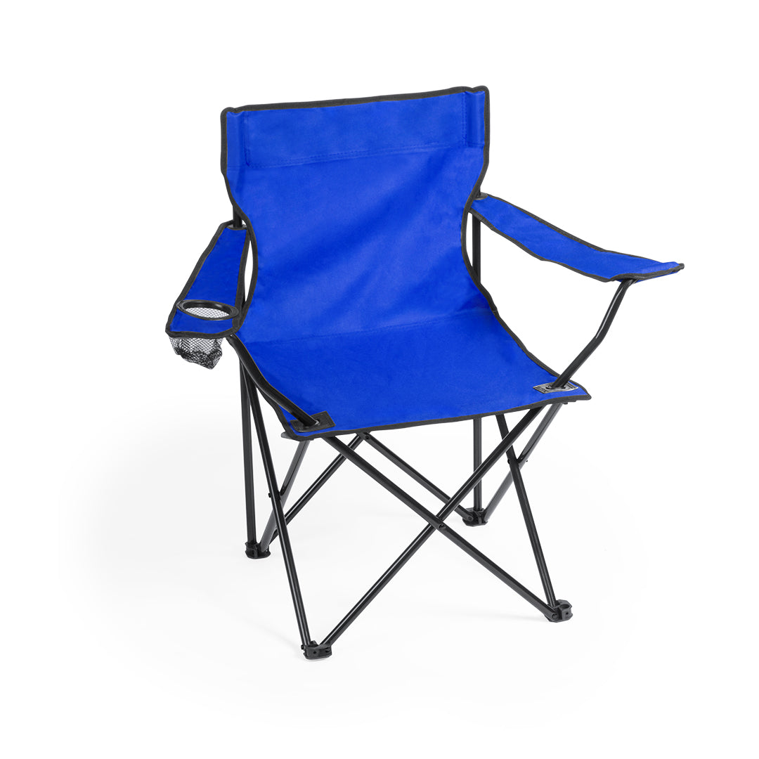 Oplapbare stoel Bonsix blauw onbedrukt