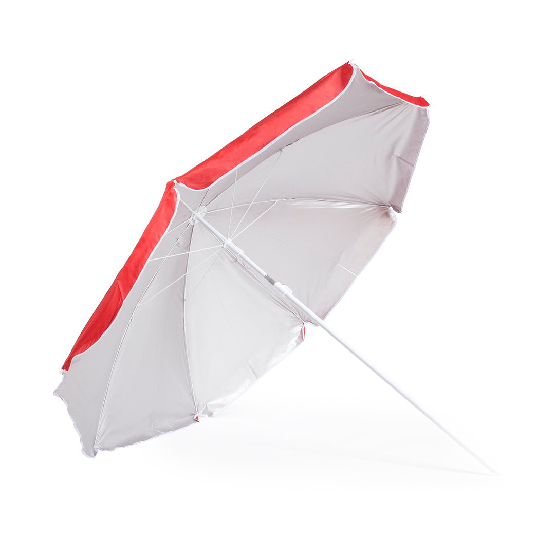 Strandparasol Sandok lichtblauw onbedrukt