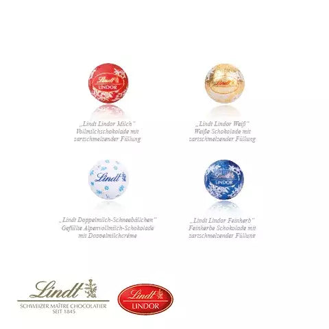 3D Adventskalender Truck Lindt chocolade sample