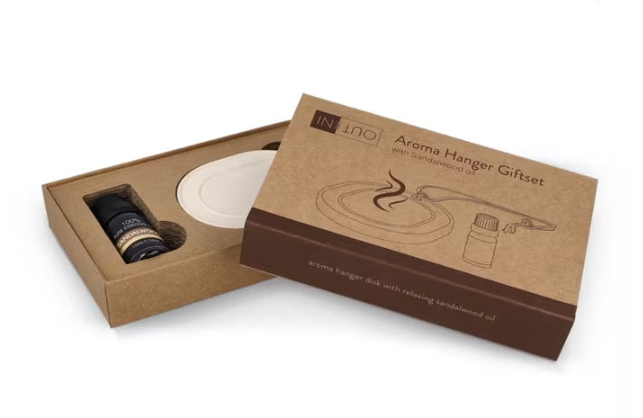 InSideOut Aroma Hanger Sandalwood oil 10 ml  met opdruk