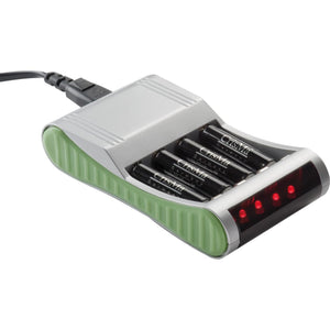 Batterijlader voor 4 batterijen 1405