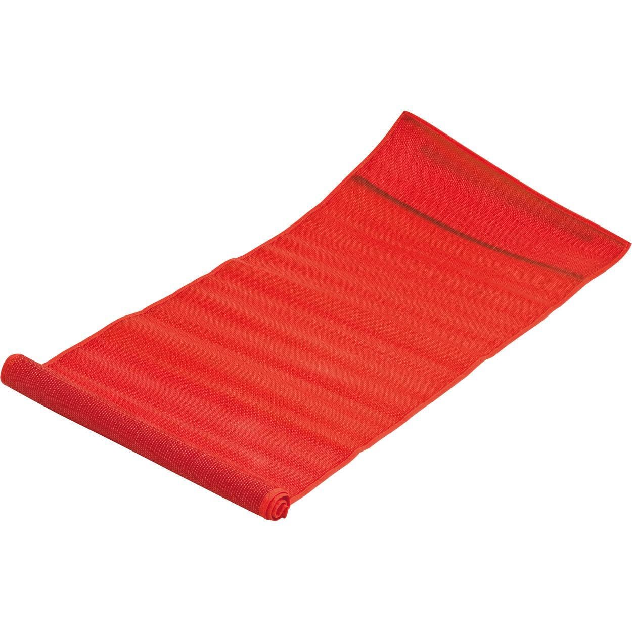 Strandmat (180x60 cm) oranje 1 kleur 12146