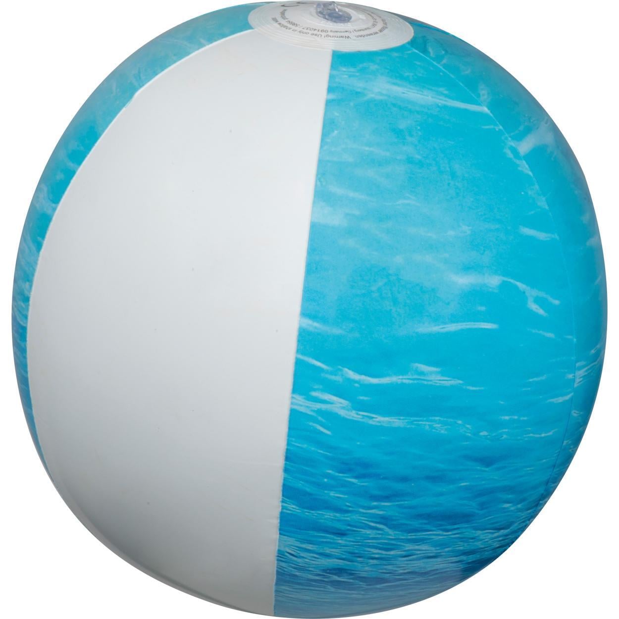 Strandbal met zeemotief sample