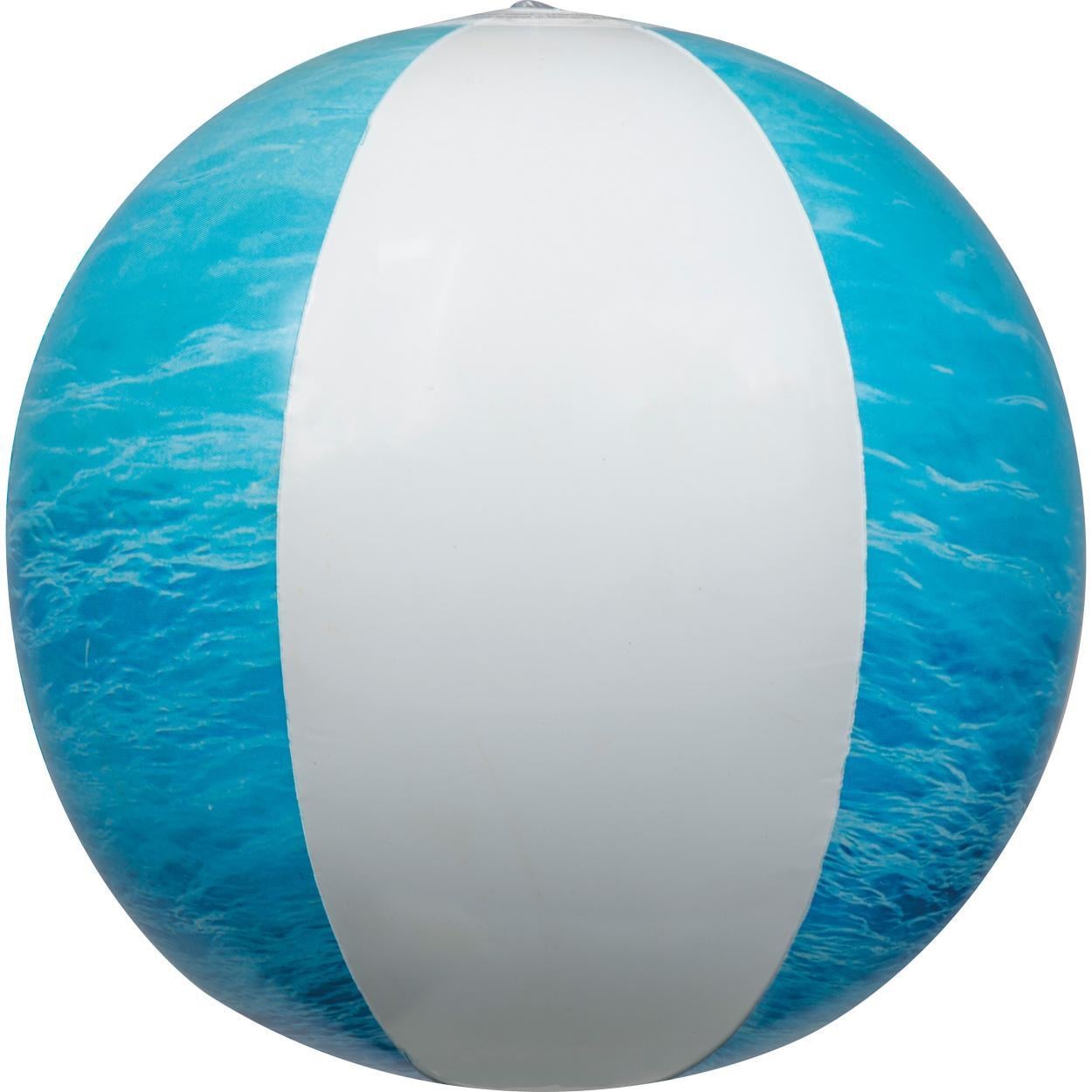 Strandbal met zeemotief sample