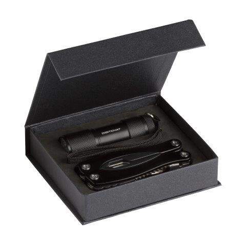 MaxiStar geschenkset titanium onbedrukt 7758