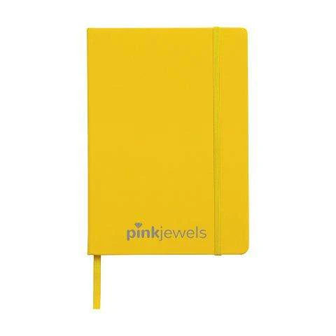 Pocket Notebook A4 zilver onbedrukt 9453