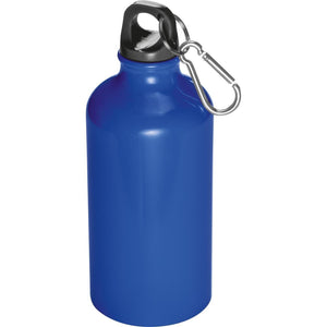 Metalen drinkfles met karabijnhaak rood Graveren 7878