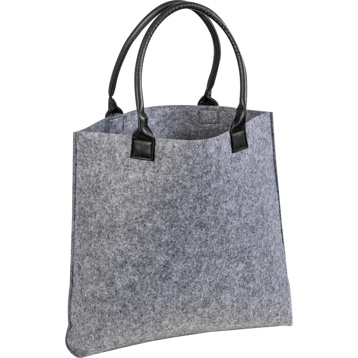 Boodschappentas van vilt sample