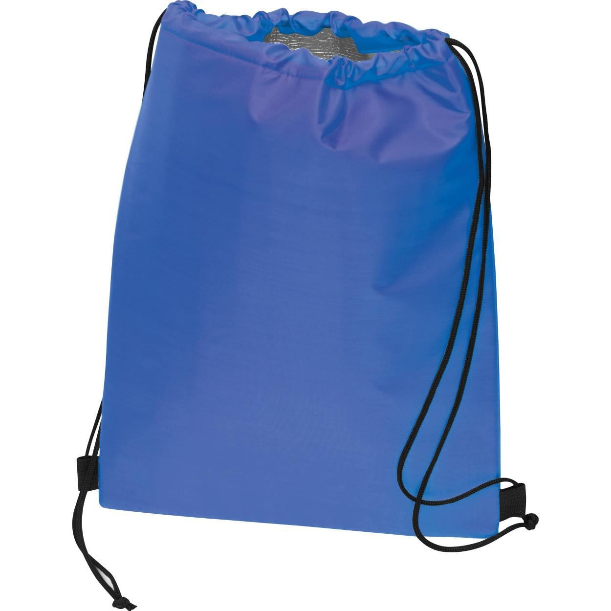 Polyester gymtas wit 1 kleur 9518