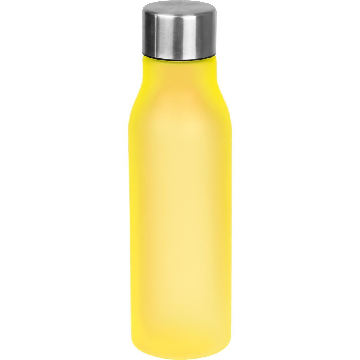 Kunststof drinkfles oranje 1 kleur 6819