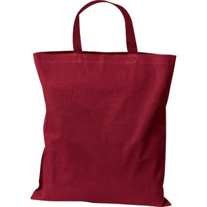 Katoenen tas met korte hengsels bedrukken