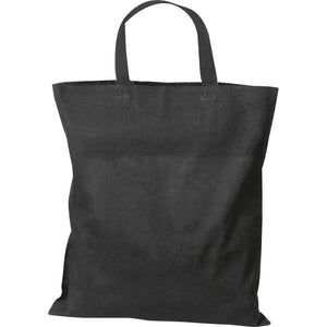 Katoenen tas met korte hengsels blauw 1 kleur 5945