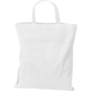 Katoenen tas met korte hengsels groen 1 kleur 5948