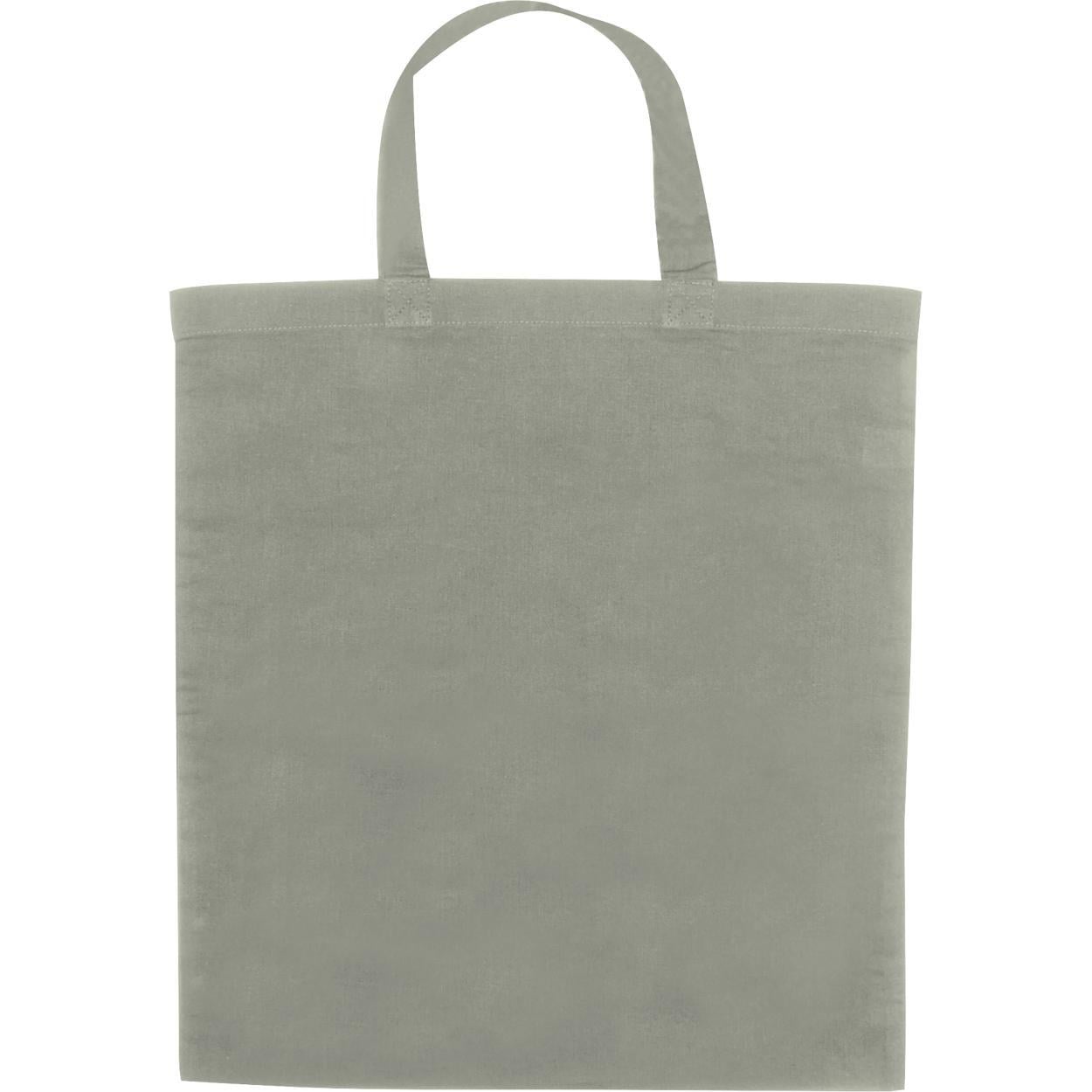 Katoenen tas met korte hengsels 5937