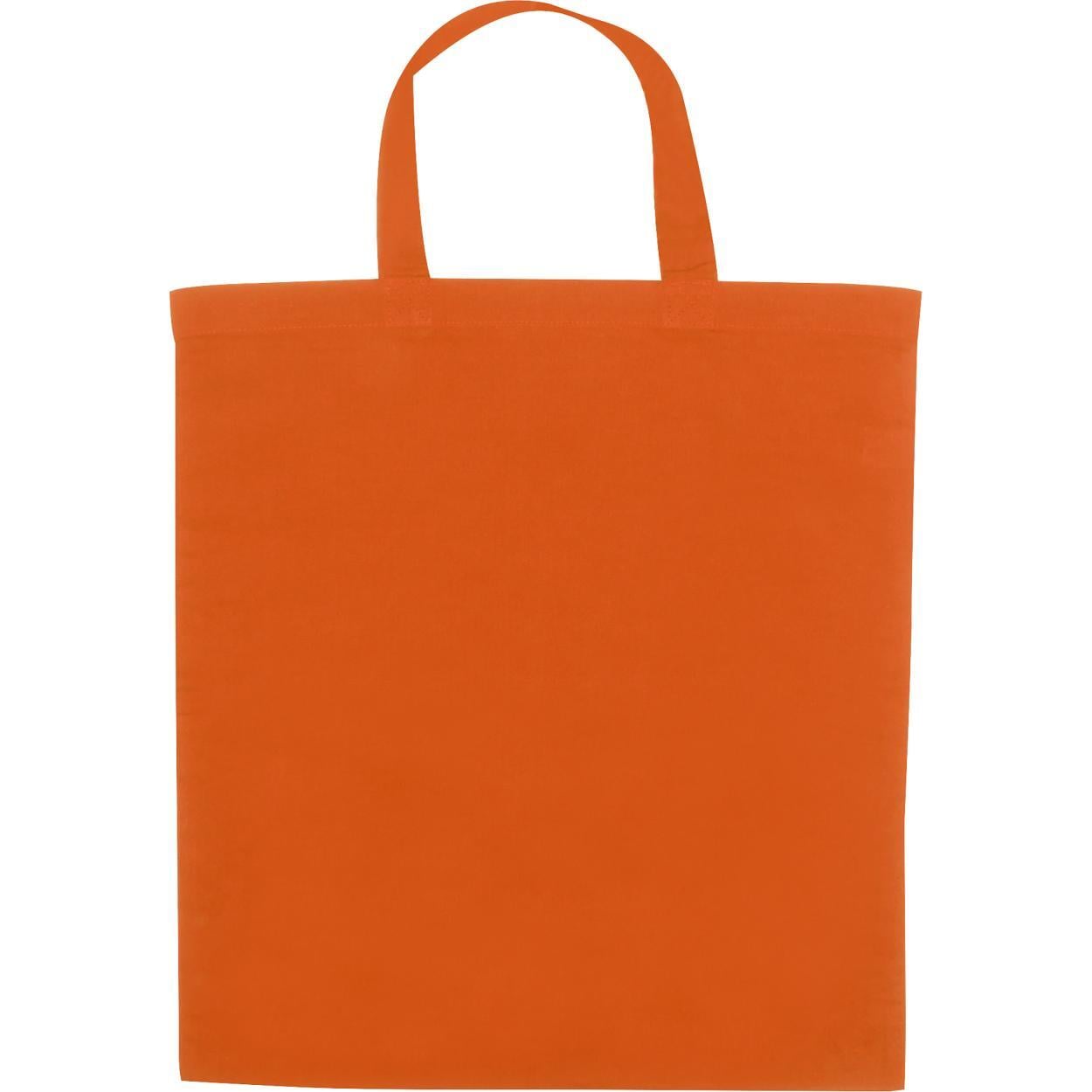 Katoenen tas met korte hengsels 5938