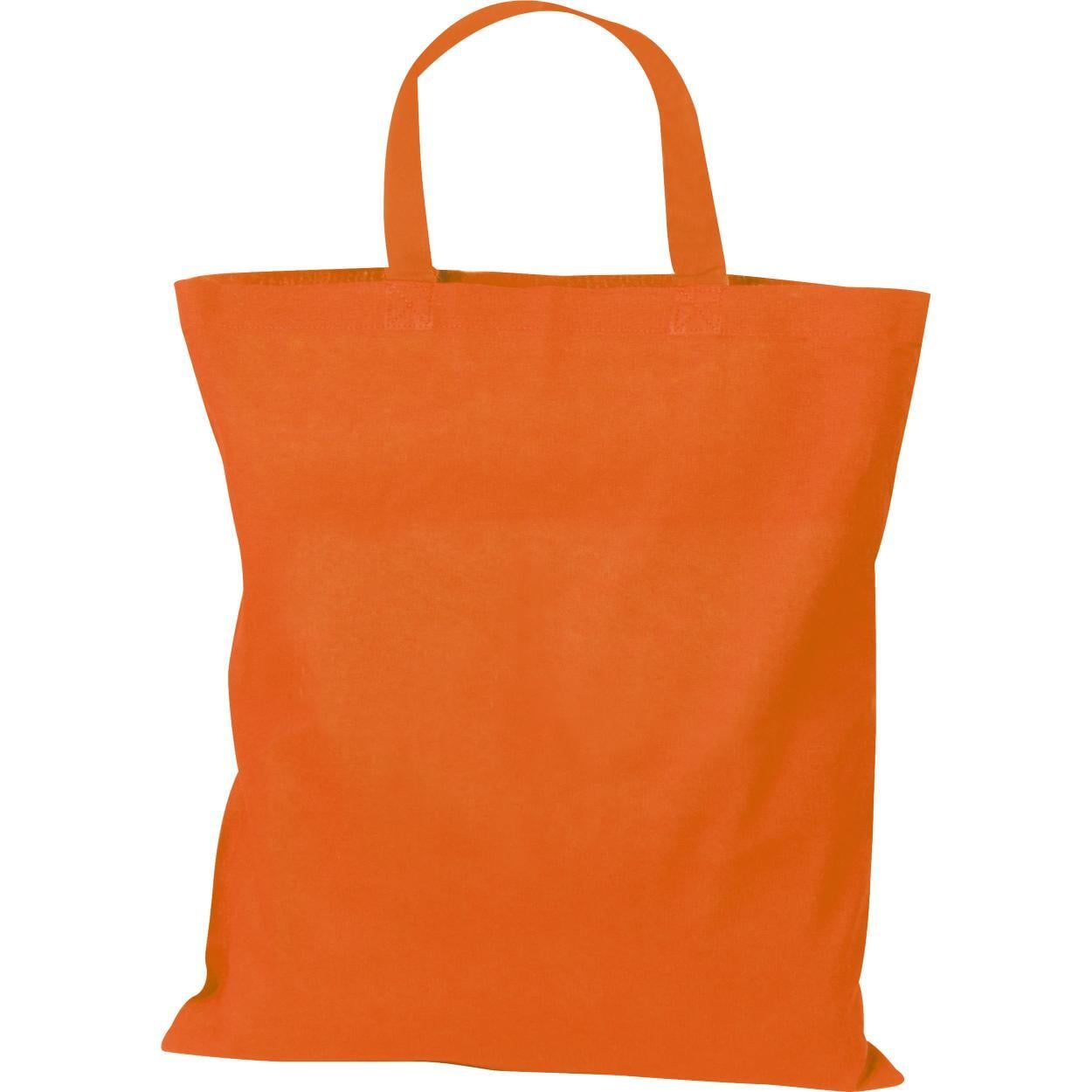 Katoenen tas met korte hengsels 5939