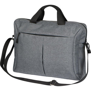 Laptoptas grijs bedrukken