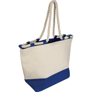 Strandtas met koord rood 1 kleur 12158