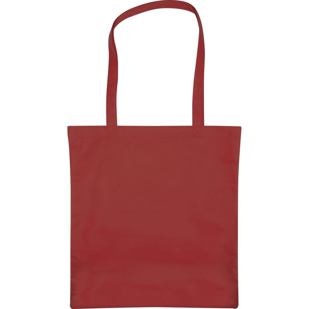 Non-woven shopping bag zwart 1 kleur 8284