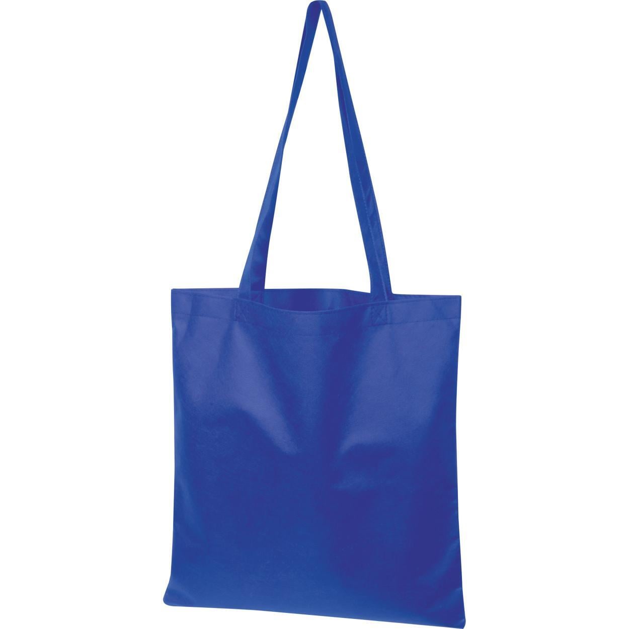Non-woven shopping bag wit 1 kleur 8282