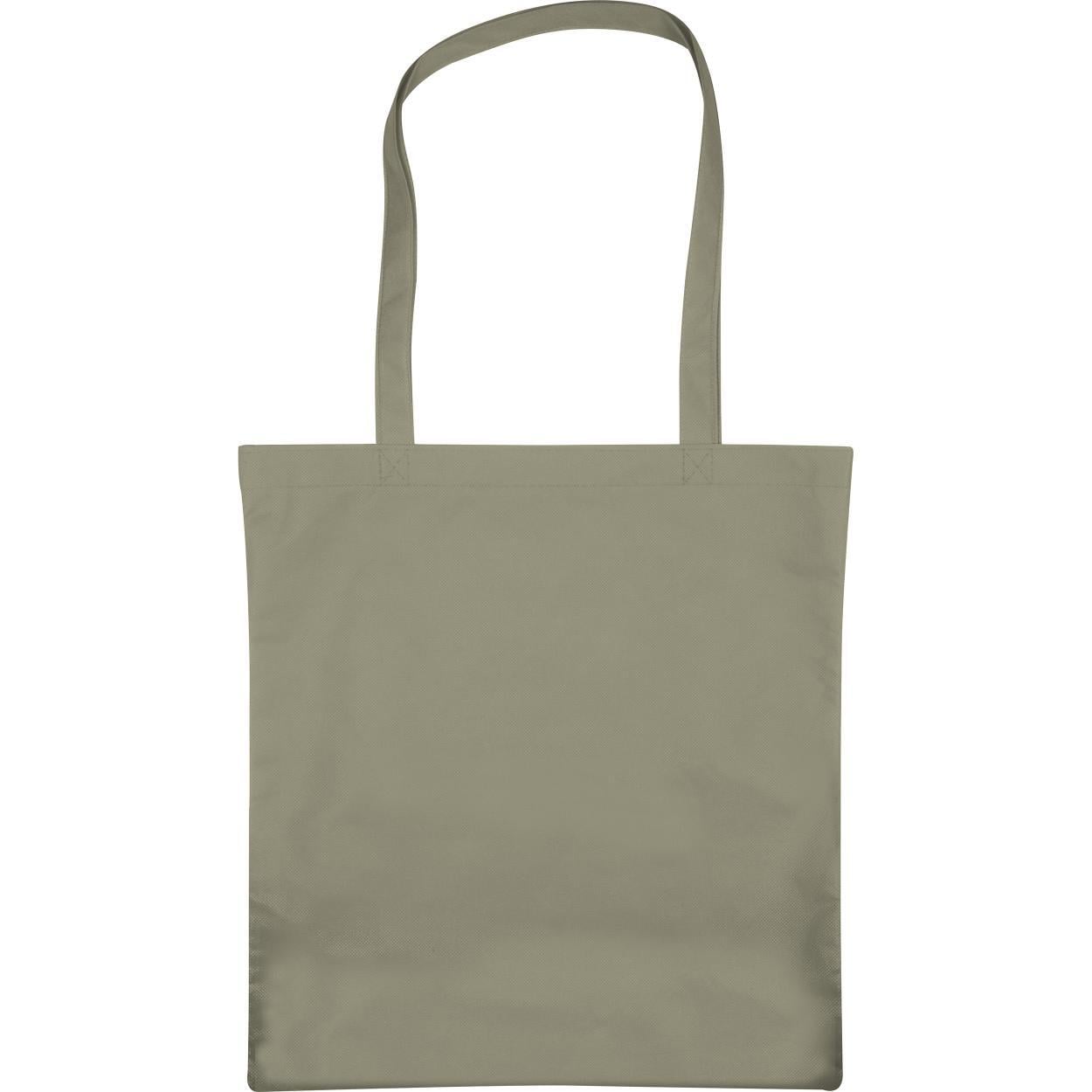 Non-woven shopping bag lichtblauw 1 kleur 8275