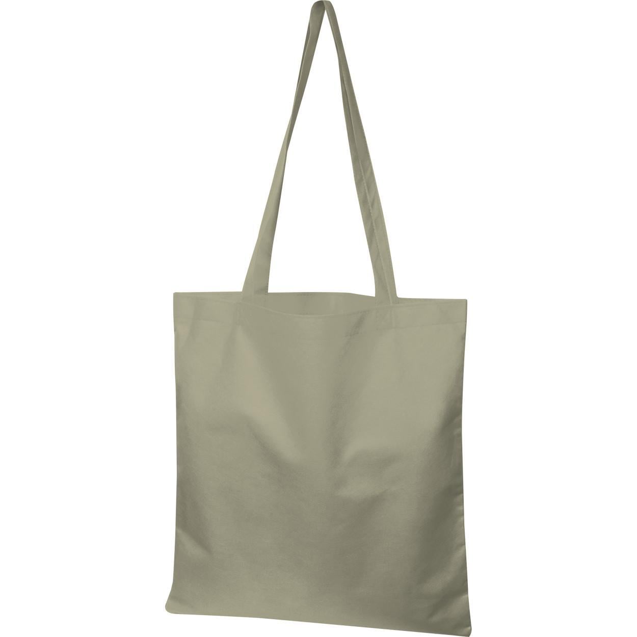 Non-woven shopping bag turquoise 1 kleur 8281