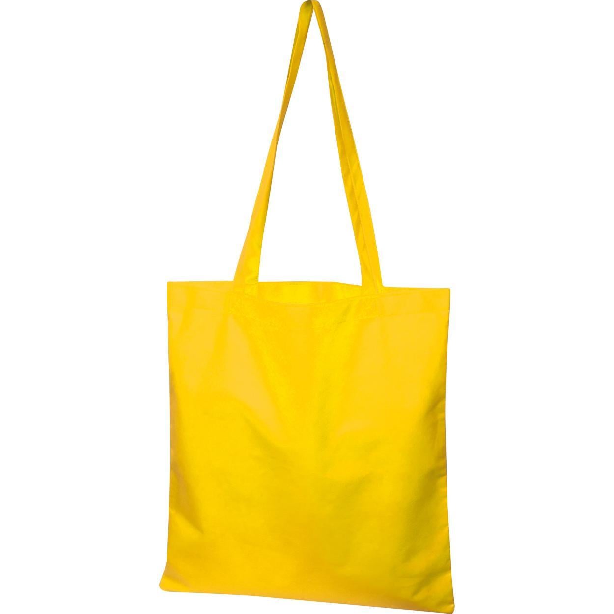 Non-woven shopping bag lichtgroen 1 kleur 8276