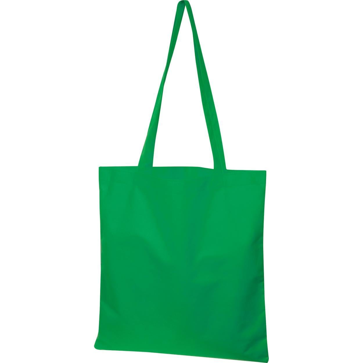 Non-woven shopping bag zwart onbedrukt 8285