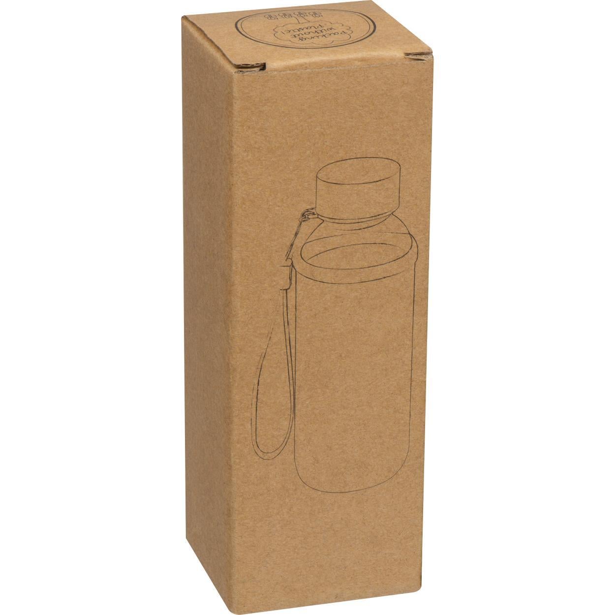 Drinkfles van glas met neopreen hoesje 3149