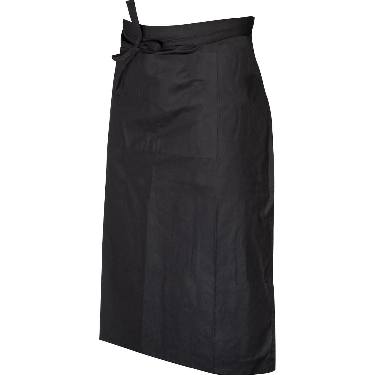 Schort large van 180g Eco Tex rood 1 kleur 10876