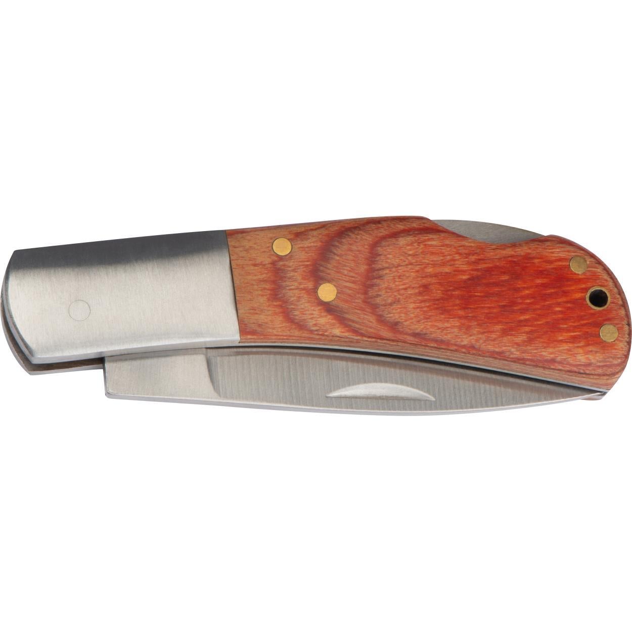 Zakmes met houten greep sample