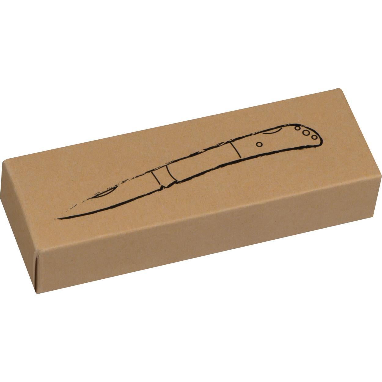 Zakmes met houten greep sample