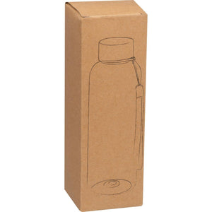 drinkfles, RPET grijs Graveren 3184