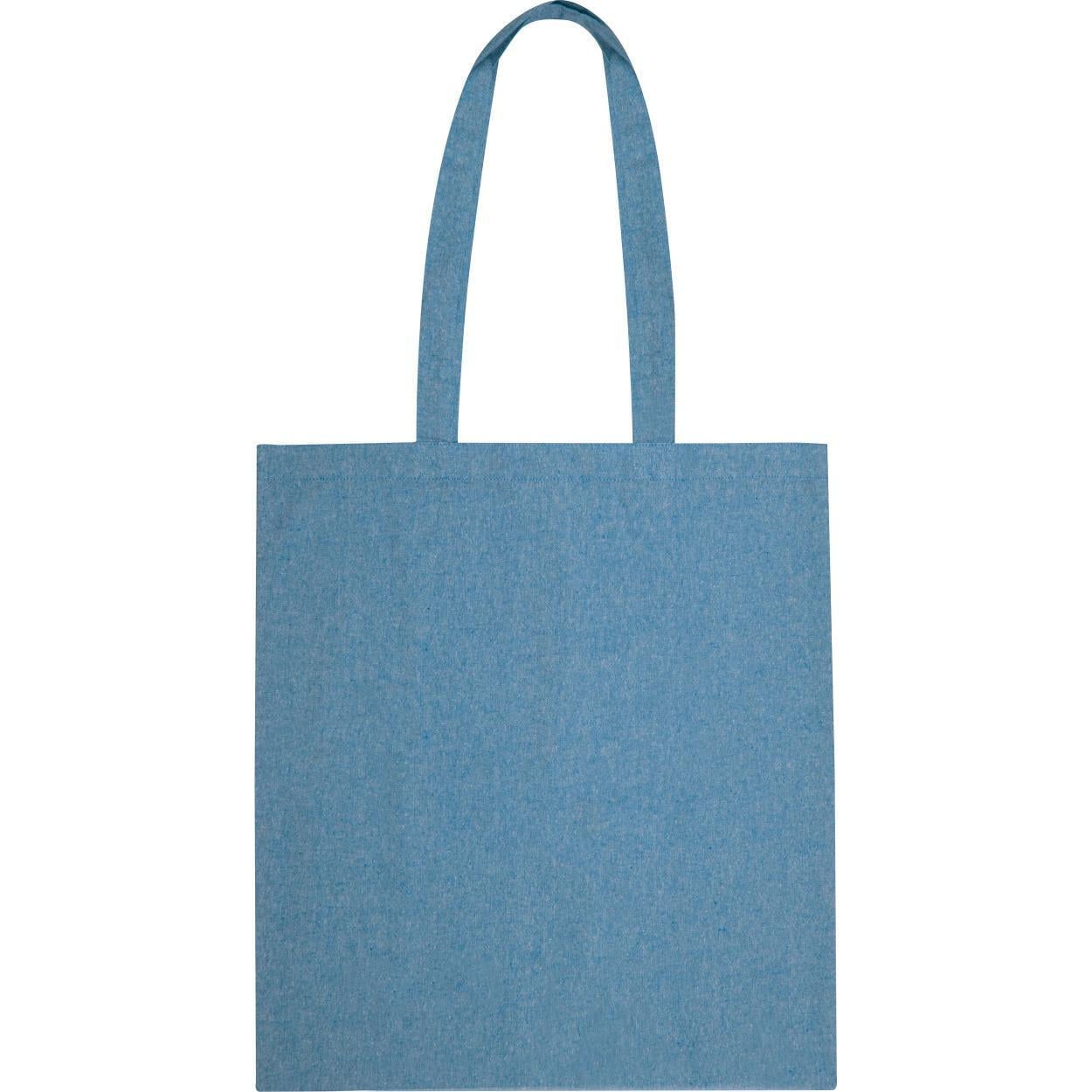 Oeko Tex STANDARD 100 gerecycled katoenen tas wit 1 kleur 8556