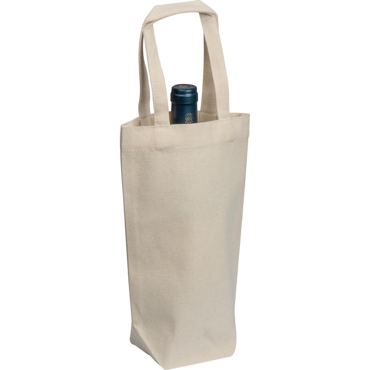 Cadeautasje van katoen voor flessen sample