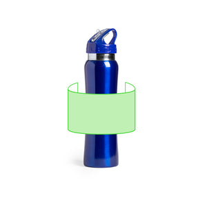 Fles Smaly zwart Graveren