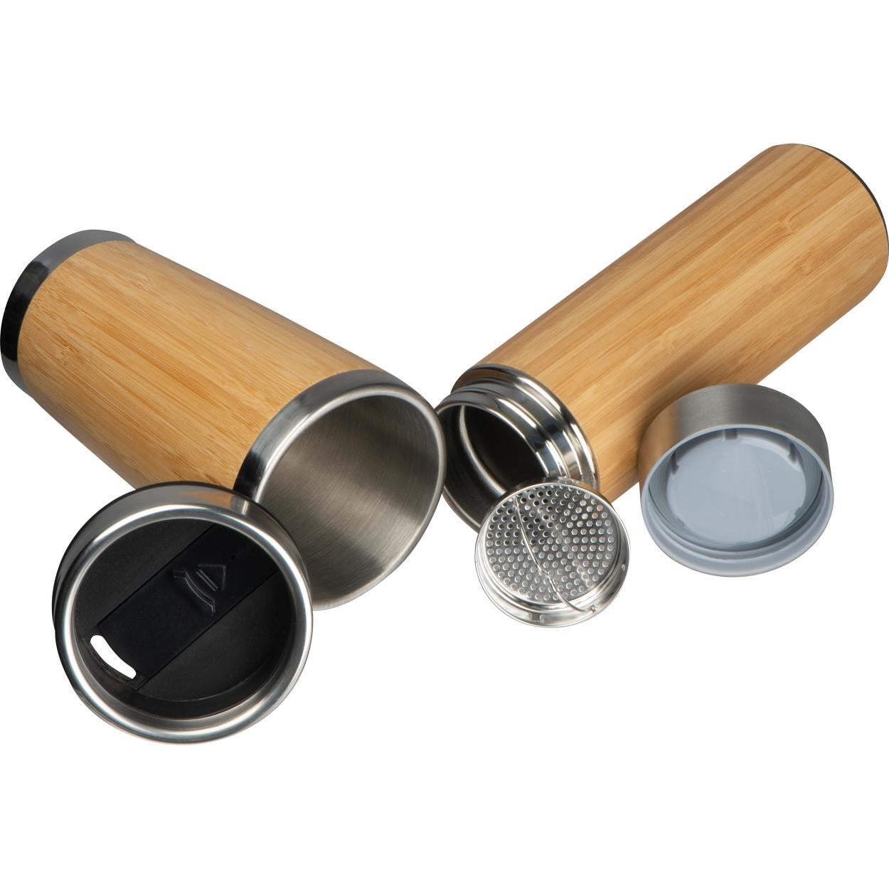 Set van drinkbeker en thermosfles sample