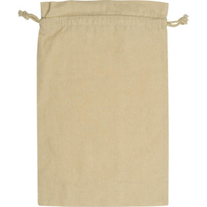 Tas van gerecycled katoen antraciet 1 kleur 12348