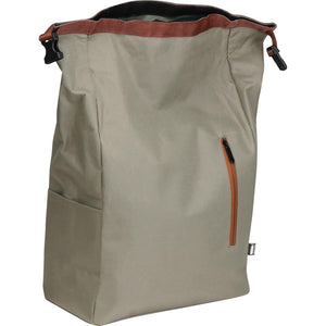 Rugzak RPET khaki 1 kleur 10501