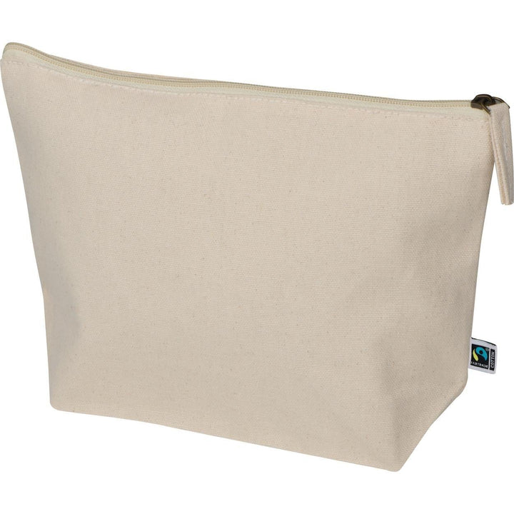 Fairtrade katoenen toilettas bedrukken